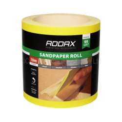 Addax Sandpaper Roll 10m Yellow